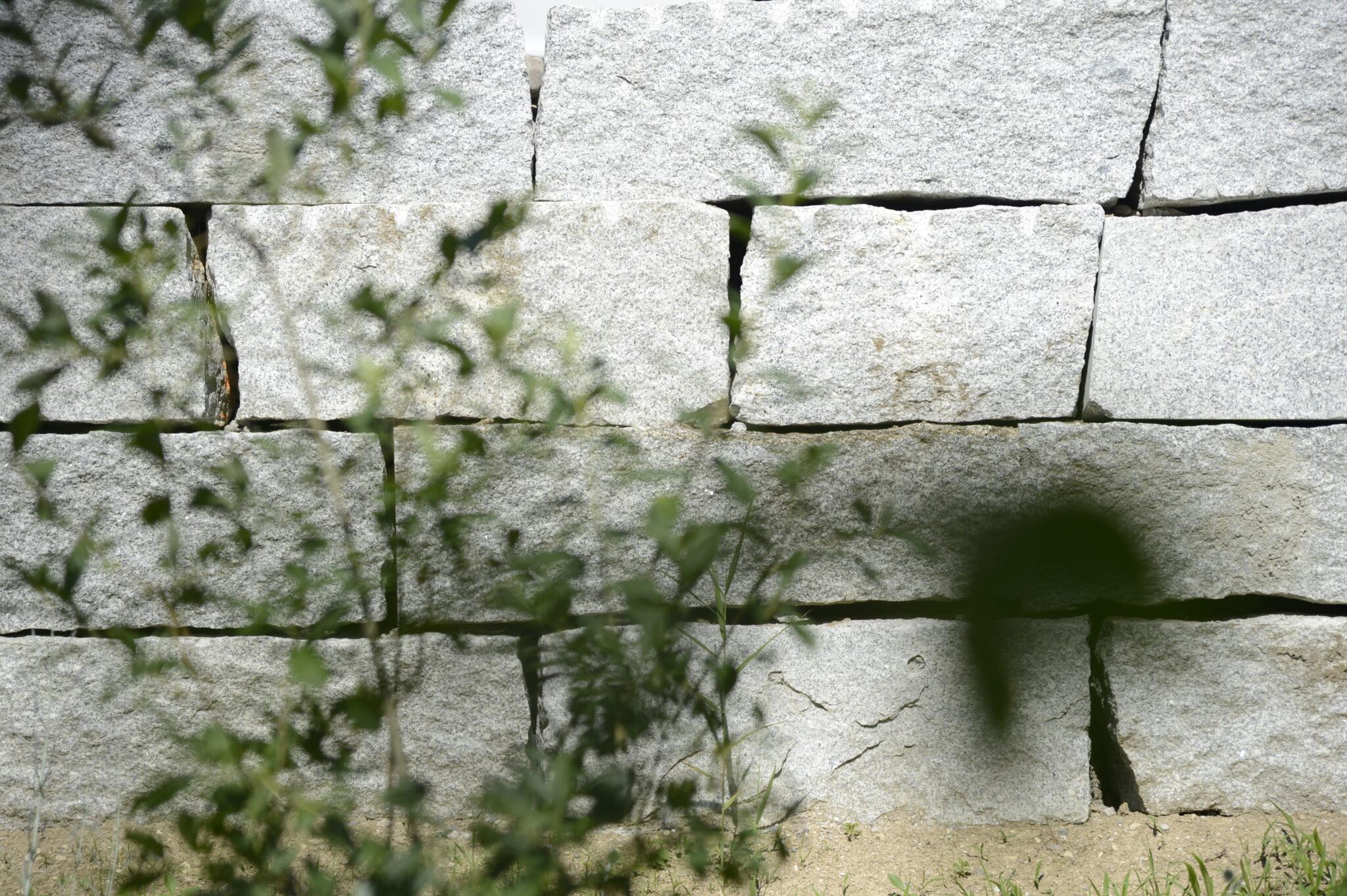 Trockenmauer Natursteinmauer